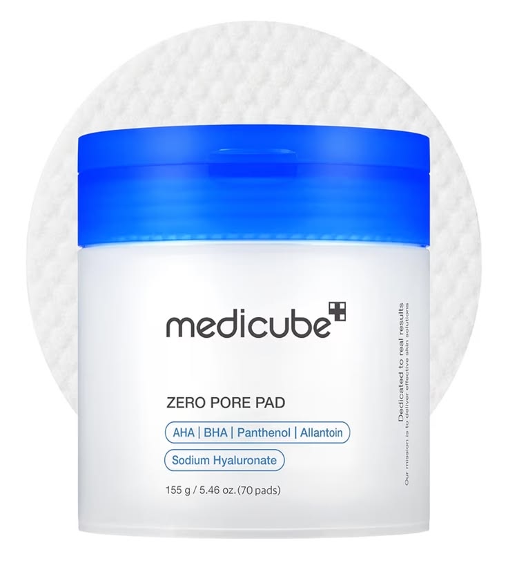 medicube - Zero Pore Pad 2.0 - Disques exfoliants anti-pores