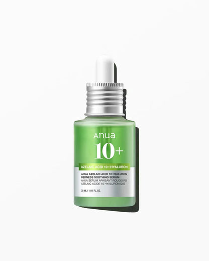 ANUA Sérum Apaisant Anti-Rougeurs à l'Acide Azélaïque 10% et à l'Acide Hyaluronique