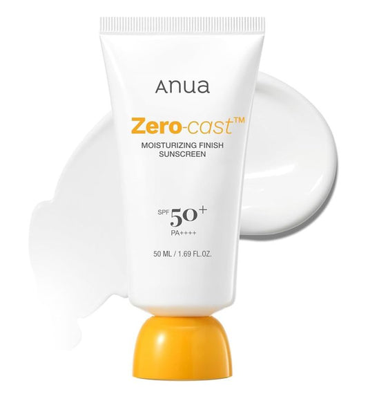 Anua - Zero-Cast Moisturizing Finish Sunscreen