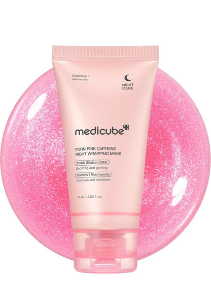 medicube - PDRN Pink Caffeine Night Wrapping Mask