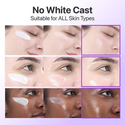 numbuzin No.9 Sunscreen | Super Defense Glow Sunscreen | Broad Spectrum SPF 50 | For All Skin Types & Skin Tones | Glowing,...